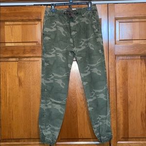 Hollister Camo Jogger Pants